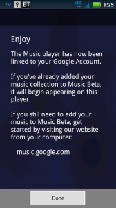 android google music enjoy