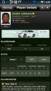 yahoo ff player info