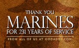 GoDaddy Tributes to the Marines