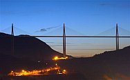 Millau bridge in south France