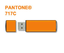 Pantone Orange Flash Drive