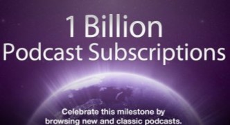 One Billion Podcast Subscriptions